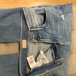 MOTHER Classic Straight Leg Jeans - Denim Blue
